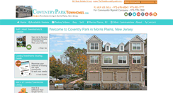 Desktop Screenshot of coventryparktownhomes.com